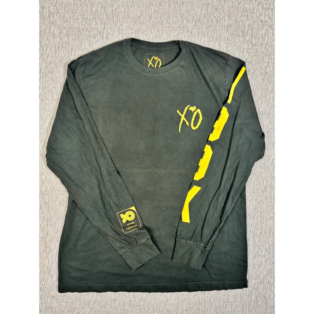 The Weeknd XO Official Merchandise 199X Long Sleeve Graphic T-Shirt Black L